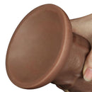 LOVETOY DILDO KING 10.5" COM VIBRAÇÃO CHUBBY BROWN