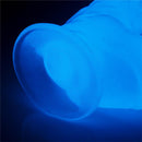 DILDO LUMINOSO 10" BLUE LIGHT