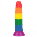 DILDO PRIDER 7" SILICONE