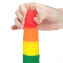 DILDO PRIDER 7" SILICONE