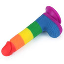 DILDO PRIDER 7.5" LIQUID SILICONE
