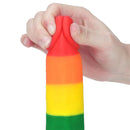 DILDO PRIDER 7.5" LIQUID SILICONE
