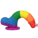 DILDO PRIDER 7.5" LIQUID SILICONE