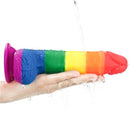 DILDO PRIDER 7.5" LIQUID SILICONE