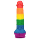 DILDO PRIDER 9" LIQUID SILICONE