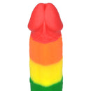 DILDO PRIDER 9" LIQUID SILICONE