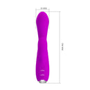 PRETTYLOVE VIBRADOR DOREEN COM LÍNGUA USB