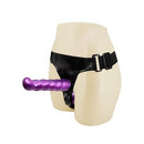 STRAP-ON ROXO DUPLA PENETRAÇÃO