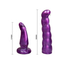 STRAP-ON ROXO DUPLA PENETRAÇÃO