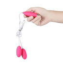 HEQU DOUBLE VIBRATING EGG SILICONE YUESI