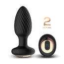 BUTT PLUG DRAGO, MOVIMENTO TWISTER 360º E CONTROLE REMOTO