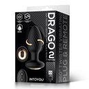 BUTT PLUG DRAGO, MOVIMENTO TWISTER 360º E CONTROLE REMOTO