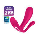 ESTIMULADOR DO PONTO-G E ANAL TOP SECRET + COM APP SATISFYER