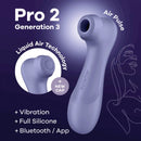 SATISFYER PRO 2 GERAÇÃO 3 LIQUID AIR VIBRAÇÃO SATISFYER APP CONNECT