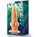 BUTT PLUG GERD REALISTA COM TESTÍCULOS 8,1"