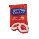 GOMAS EM FORMA DE PRESERVATIVO