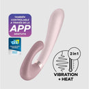 VIBRADOR HEAT WAVE COM APP SATISFYER
