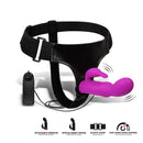 STRAP-ON HYMAX COM VIBRADOR DE COELHO E CONTROLE REMOTO