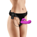 STRAP-ON HYMAX COM VIBRADOR DE COELHO E CONTROLE REMOTO
