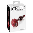 PLUG ANAL EM VIDRO ICICLES Nº76