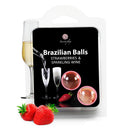 BOLINHAS BRASILEIRAS COM AROMA A MORANGO CHAMPANHE