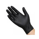 LUVAS PRETAS DE LATEX 100 UNID.