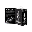PLUG ANAL EM VIDRO ICICLES Nº47