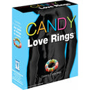 CANDY LOVE RINGS 3 ANÉIS COMESTÍVEIS PARA O PÉNIS