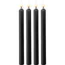 VELAS LARGAS PARA BDSM PRETAS 4 UNID