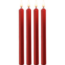 VELAS LARGAS PARA BDSM VERMELHAS 4 UNID