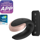 VIBRADOR DOUBLE LOVE COM APP SATISFYER