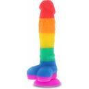 DILDO RAINBOW LOVER ARCO-ÍRIS 7"