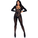 CATSUIT PRETO TAM. ÚNICO