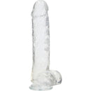 DILDO REALISTA COM COM TESTICULOS 10"