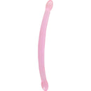 DILDO DUPLO CRYSTAL CLEAR