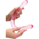 DILDO DUPLO CRYSTAL CLEAR
