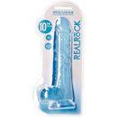 DILDO REALISTA COM COM TESTICULOS 10"