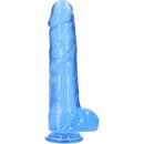 DILDO REALISTA COM COM TESTICULOS 10"