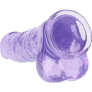 DILDO REALISTA COM COM TESTICULOS 10"