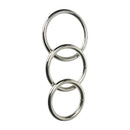 CONJUNTO DE 3 ANEIS DE METAL