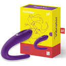 VIBRADOR PARA CASAL SATISFYER DOUBLE CLASSIC COM CARREGADOR USB