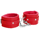 ALGEMAS OUCH! PLUSH LEATHER WRIST CUFFS