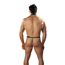 TANGA DE COURO COM GARGANTILHA