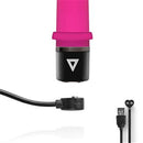 PLUG ANAL VIBRATORIO USB PINK