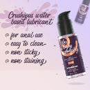 LUBRIFICANTE Á BASE DE ÁGUA PARA USO ANAL 50 ML CRUSHIOUS