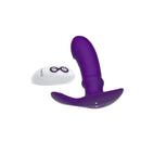 VIBRADOR COM ESTIMULADOR DE CLITÓRIS COM COMANDO