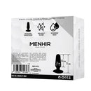 PLUG ANAL MENHIR EM SILICONE BLACK