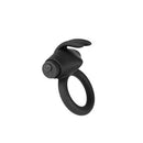 ANEL VIBRATÓRIO NEPTUNE RECARREGÁVEL PRETO DE SILICONE