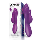 VIBRADOR ELEVEN RABBIT PONTO G EM SILICONE USB