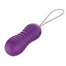 OVO VIBRATÓRIO COM MOVIMENTO PARA CIMA E PARA BAIXO CONTROLE REMOTO ROXO